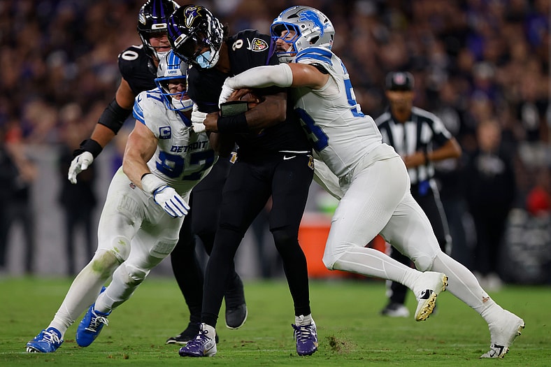 NFL: Detroit Lions at Baltimore Ravens