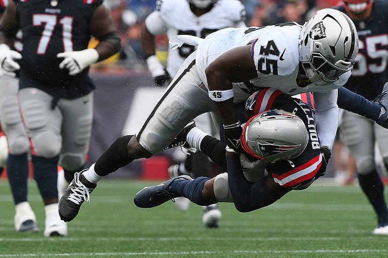 NFL: Las Vegas Raiders at New England Patriots