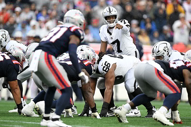 NFL: Las Vegas Raiders at New England Patriots