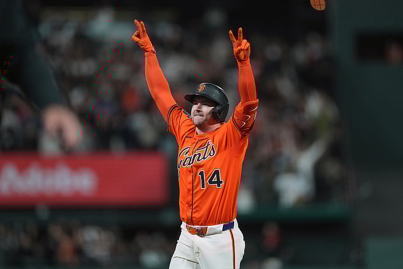 San Francisco Giants catcher Patrick Bailey