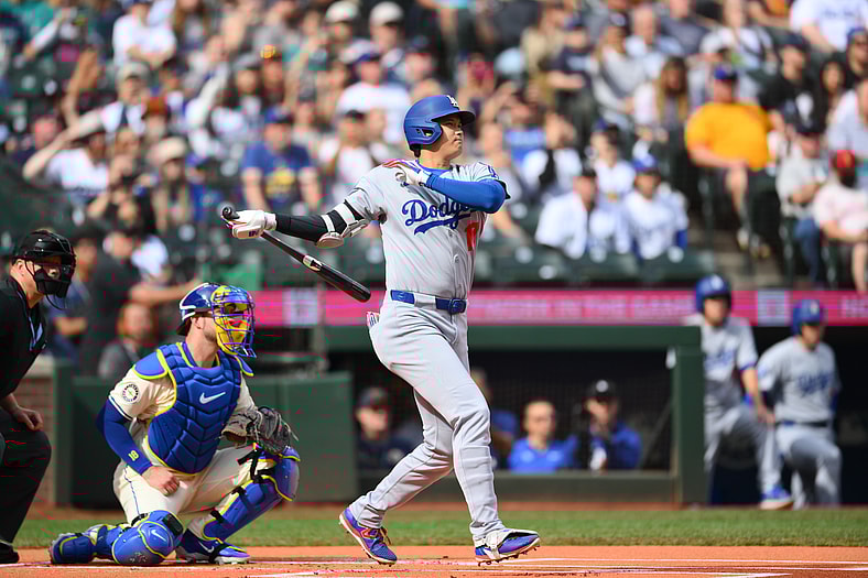 Los Angeles Dodgers designated hitter Shohei Ohtani