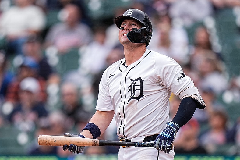 Detroit Tigers first baseman Spencer Torkelson
