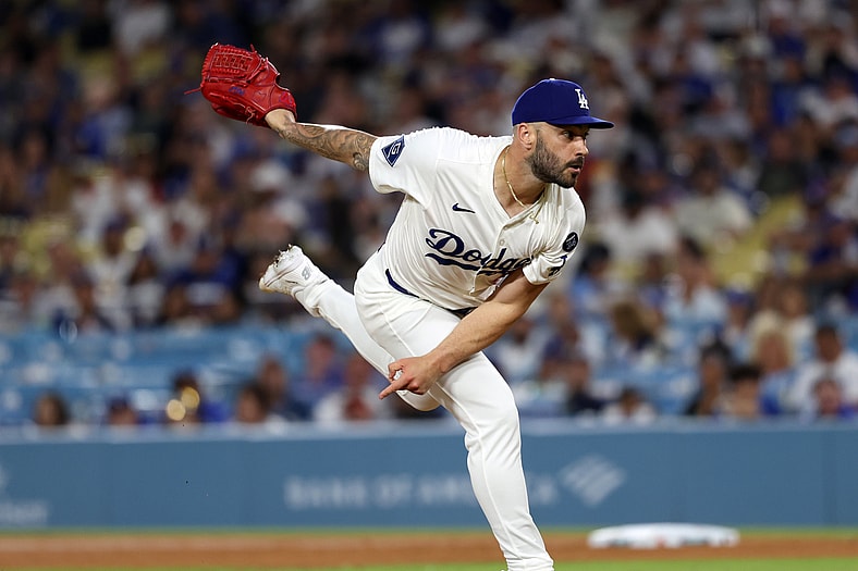 Los Angeles Dodgers reliever Tanner Scott