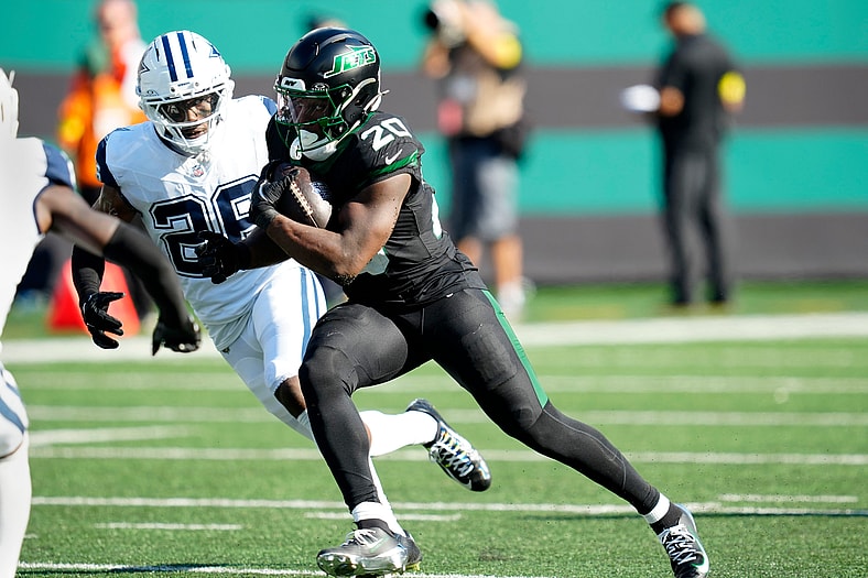 New York Jets running back Breece Hall