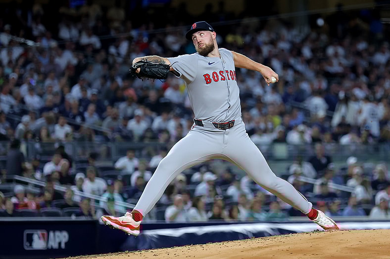 Boston Red Sox pitcher Garrett Crochet