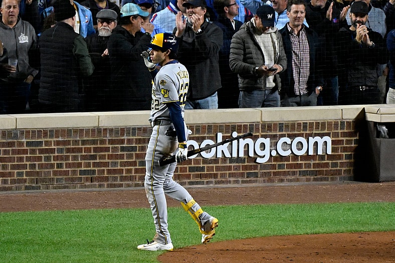 MLB: Playoffs-Milwaukee Brewers at Chicago Cubs