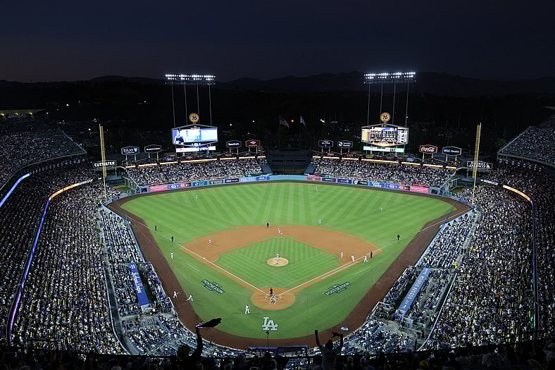 MLB: Playoffs-Milwaukee Brewers at Los Angeles Dodgers