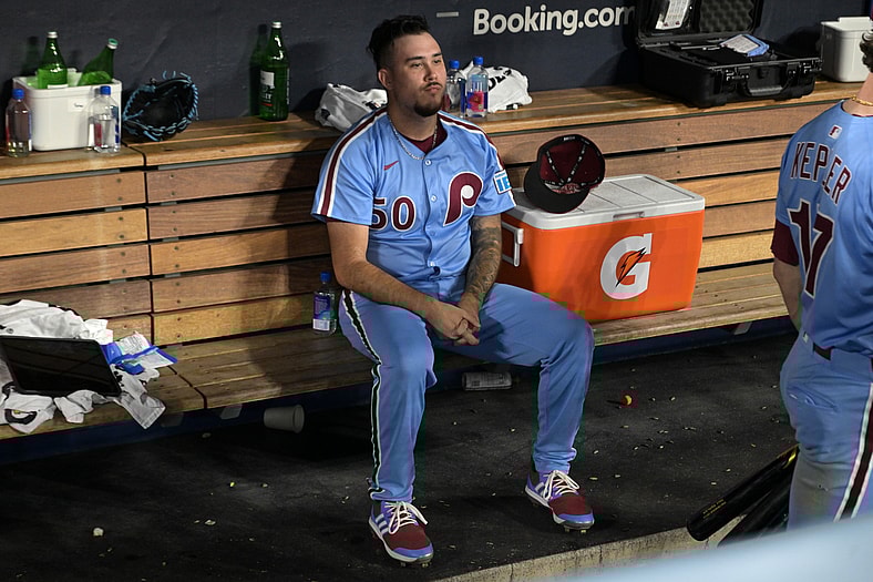 MLB: Playoffs-Philadelphia Phillies at Los Angeles Dodgers