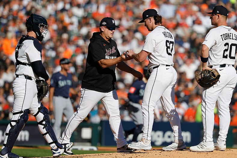 MLB: Playoffs-Seattle Mariners at Detroit Tigers