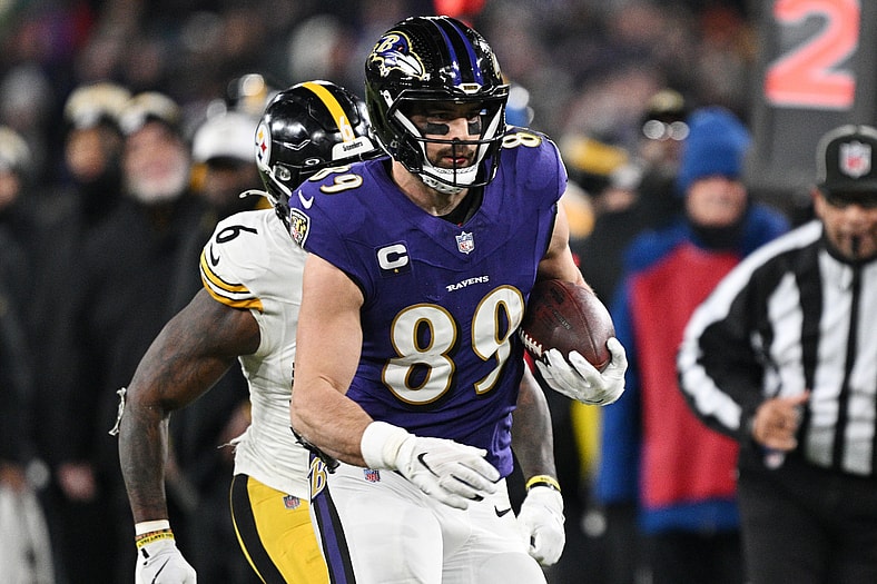 Baltimore Ravens tight end Mark Andrews