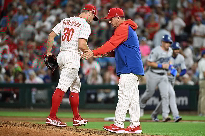 Philadelphia Phillies manager Rob Thomson