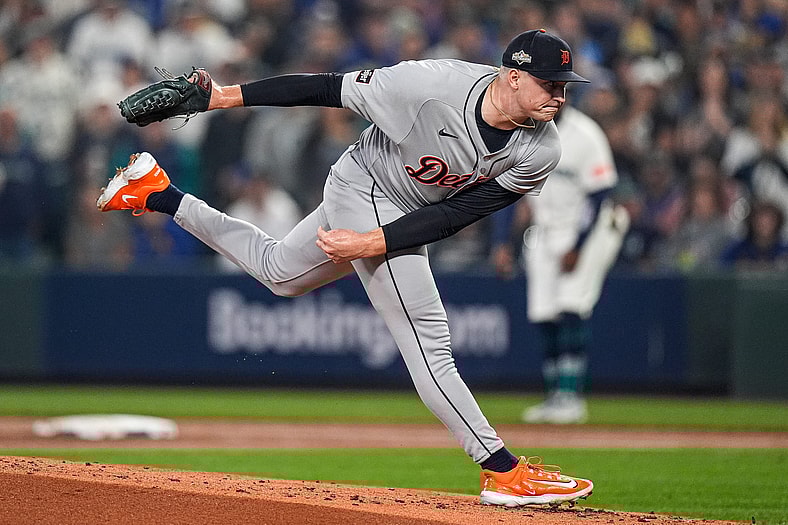 Detroit Tigers pitcher Tarik Skubal