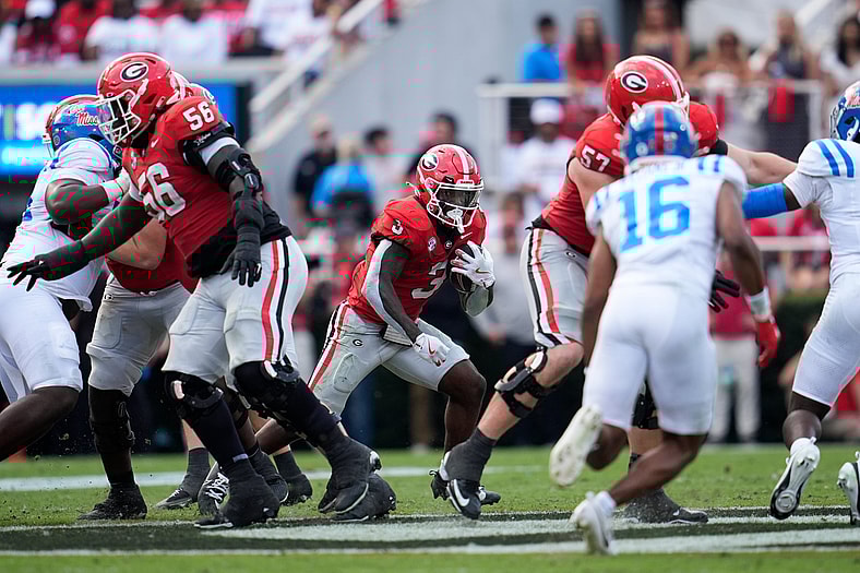 NCAA Football: Mississippi at Georgia