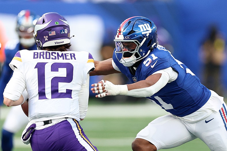 NFL: Minnesota Vikings at New York Giants