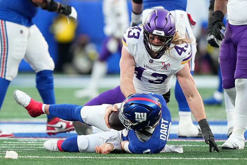 NFL: Minnesota Vikings at New York Giants