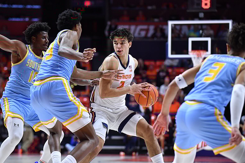 NCAA Basketball: Southern at Illinois