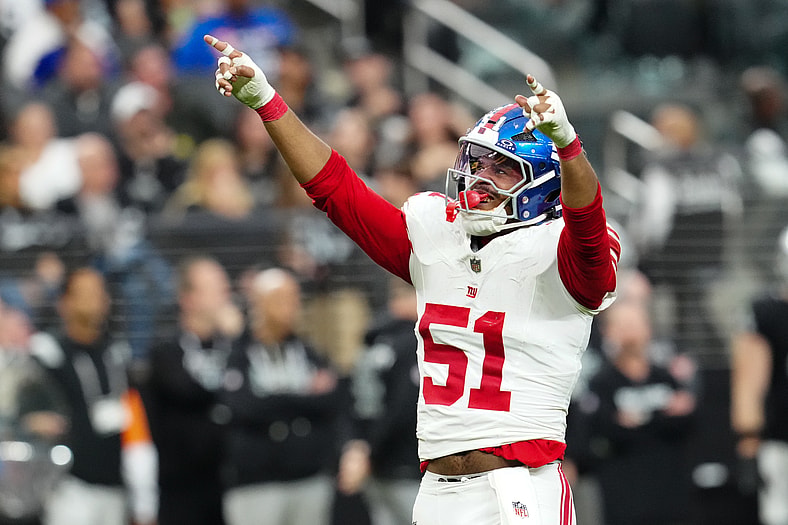 NFL: New York Giants at Las Vegas Raiders