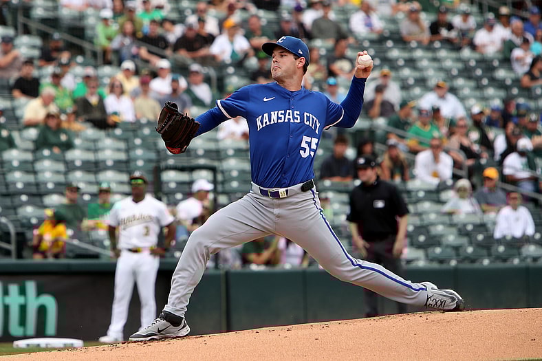 MLB: Kansas City Royals at Athletics