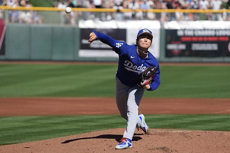 MLB: Spring Training-Los Angeles Dodgers at San Francisco Giants