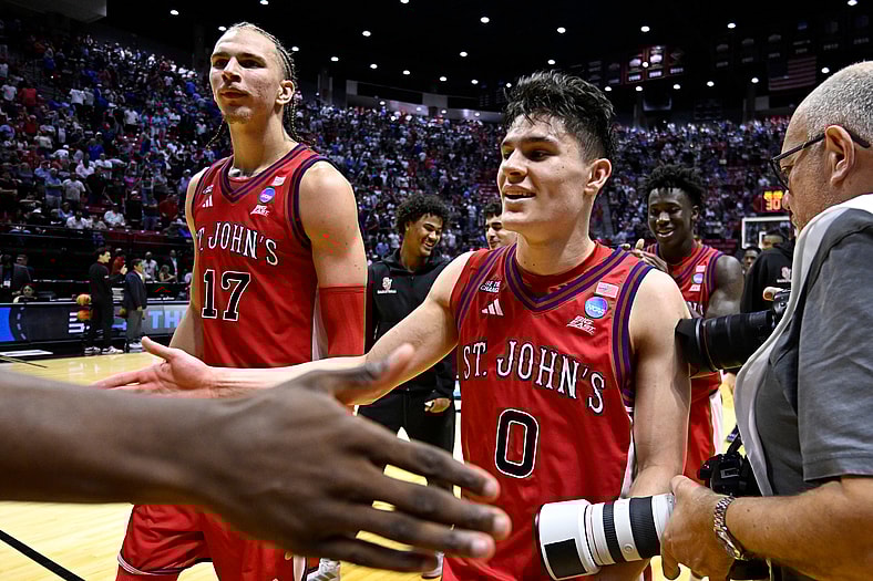 NCAA Basketball: NCAA Tournament Second Round-St. Johns at Kansas