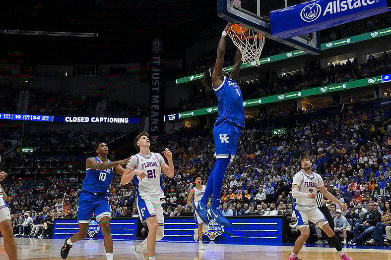 NCAA Basketball: SEC Conference Tournament Quarterfinal-Kentucky vs Florida