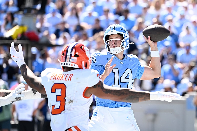 NCAA Football: Clemson at North Carolina