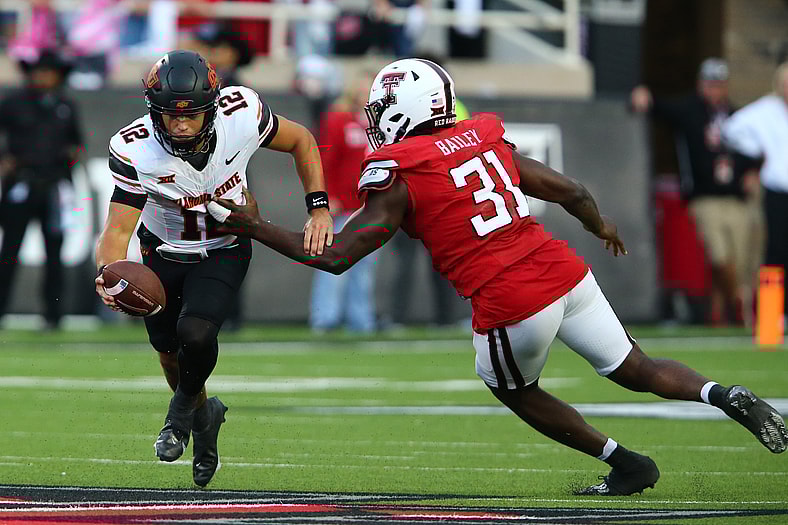 NCAA Football: Oklahoma State at Texas Tech