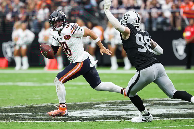 NFL: Chicago Bears at Las Vegas Raiders