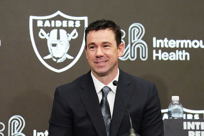 NFL: Las Vegas Raiders Head Coach Klint Kubiak Introductory Press Conference