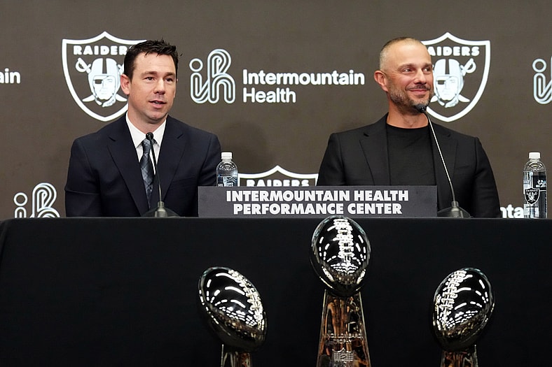 NFL: Las Vegas Raiders Head Coach Klint Kubiak Introductory Press Conference