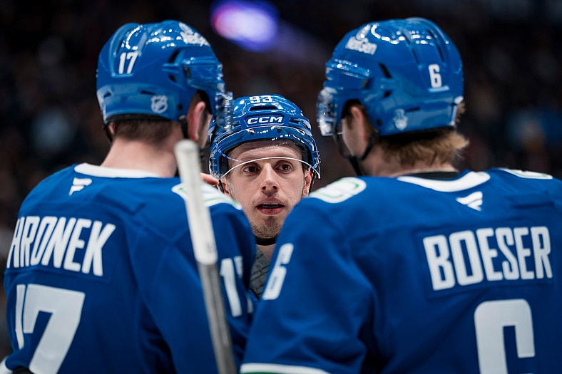 NHL: Los Angeles Kings at Vancouver Canucks