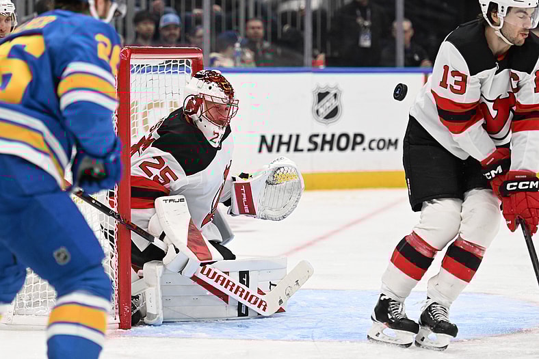NHL: New Jersey Devils at St. Louis Blues