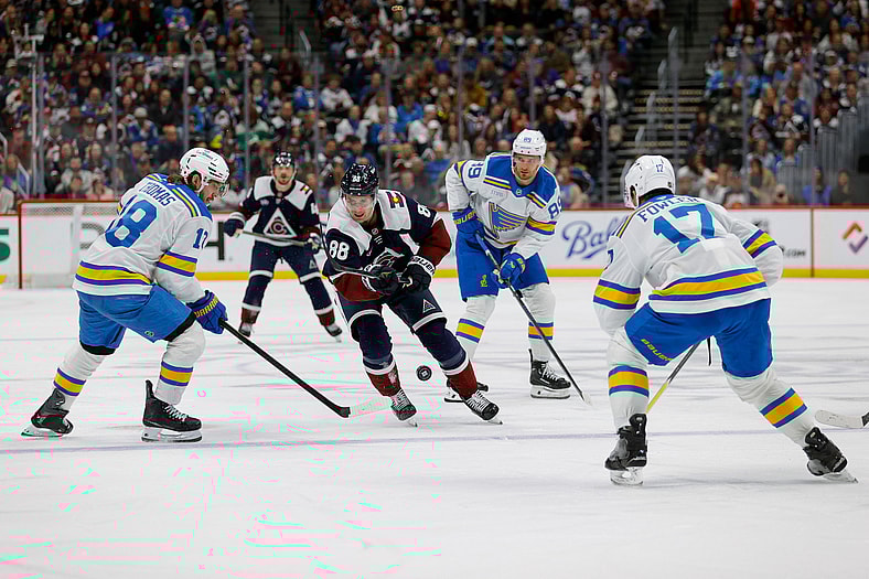 NHL: St. Louis Blues at Colorado Avalanche