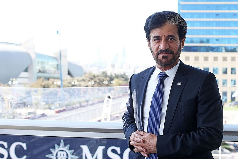 FIA president Mohammed Ben Sulayem 