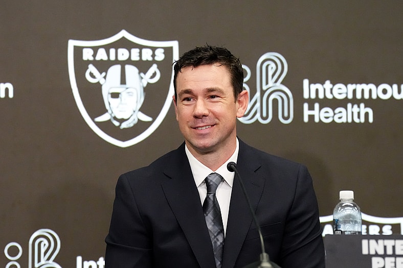 NFL: Las Vegas Raiders Head Coach Klint Kubiak Introductory Press Conference