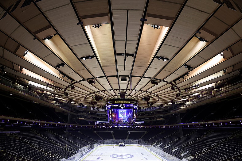 NHL: Columbus Blue Jackets at New York Rangers