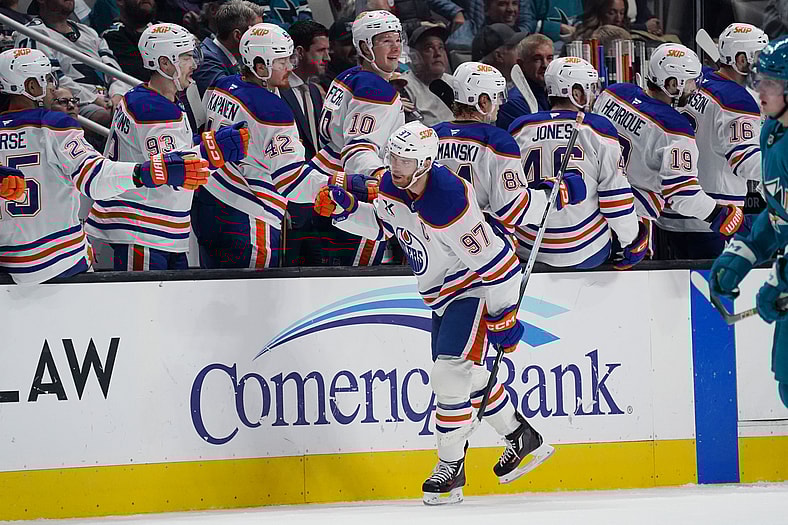 NHL: Edmonton Oilers at San Jose Sharks