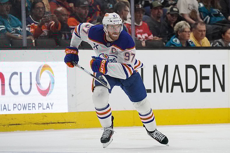 NHL: Edmonton Oilers at San Jose Sharks