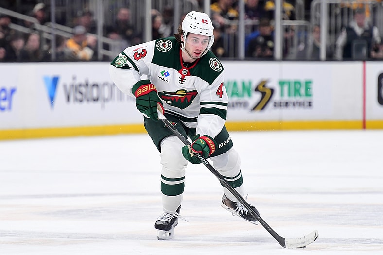 NHL: Minnesota Wild at Boston Bruins