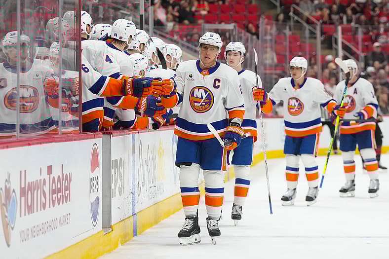NHL: New York Islanders at Carolina Hurricanes