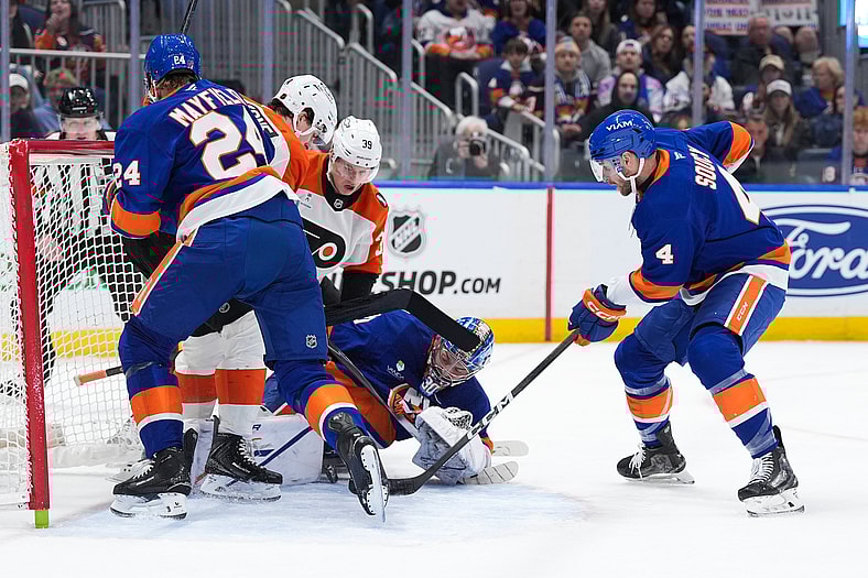 NHL: Philadelphia Flyers at New York Islanders