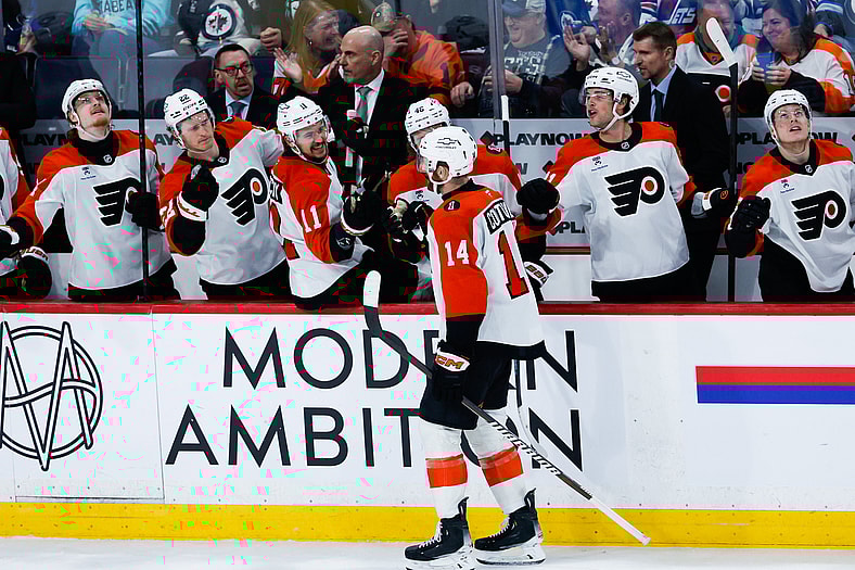 NHL: Philadelphia Flyers at Winnipeg Jets