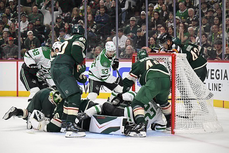 NHL: Stanley Cup Playoffs-Dallas Stars at Minnesota Wild