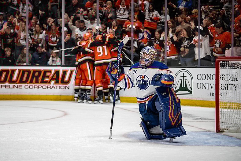 NHL: Stanley Cup Playoffs-Edmonton Oilers at Anaheim Ducks