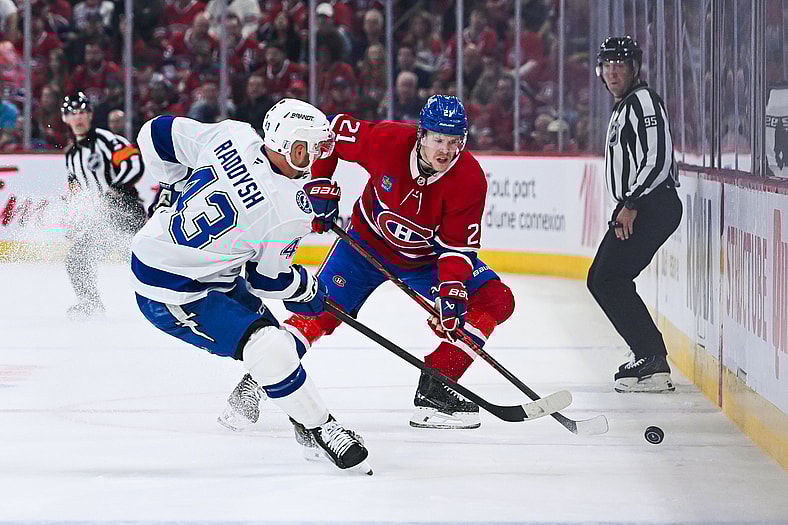 NHL: Stanley Cup Playoffs-Tampa Bay Lightning at Montreal Canadiens