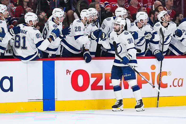 NHL: Stanley Cup Playoffs-Tampa Bay Lightning at Montreal Canadiens