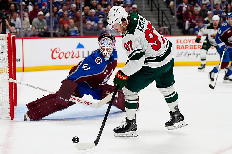 NHL: Stanley Cup Playoffs-Minnesota Wild at Colorado Avalanche