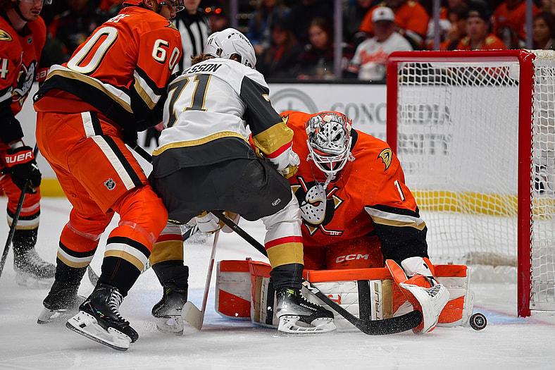 NHL: Stanley Cup Playoffs-Vegas Golden Knights at Anaheim Ducks