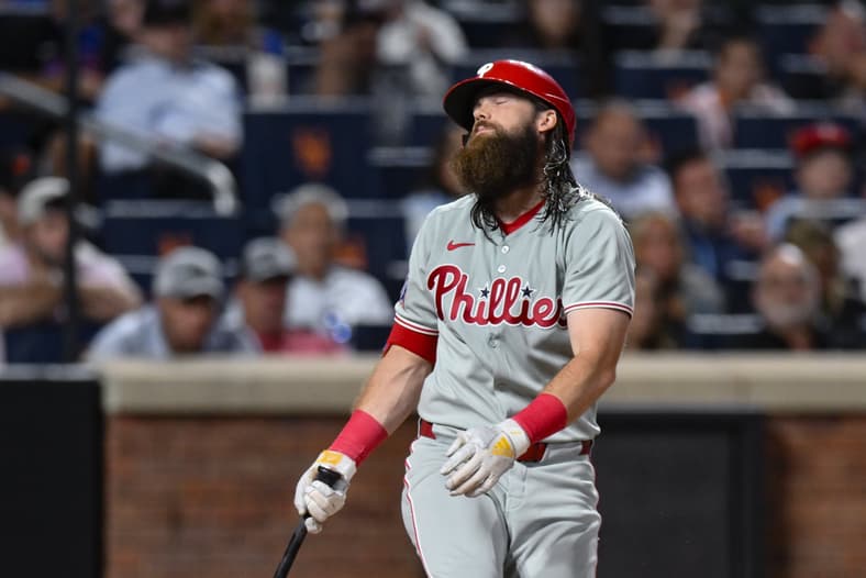 Philadelphia Phillies outfielder Brandon Marsh