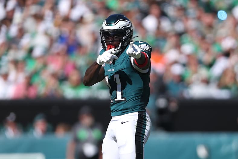Philadelphia Eagles wide receiver A.J. Brown